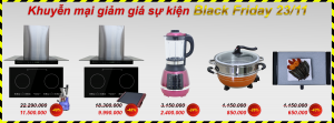 KHUYẾN MÃI LỚN DỊP BLACK FRIDAY 23/11